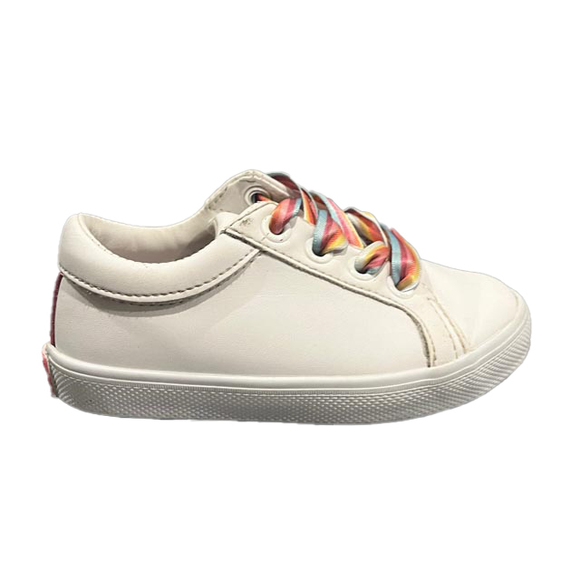 Janie and Jack Girls White Sneakers size: 6 Toddler - Picture 3 of 3